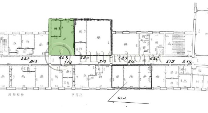 Аренда офиса 62.3 м², улица Бабушкина - фото 5