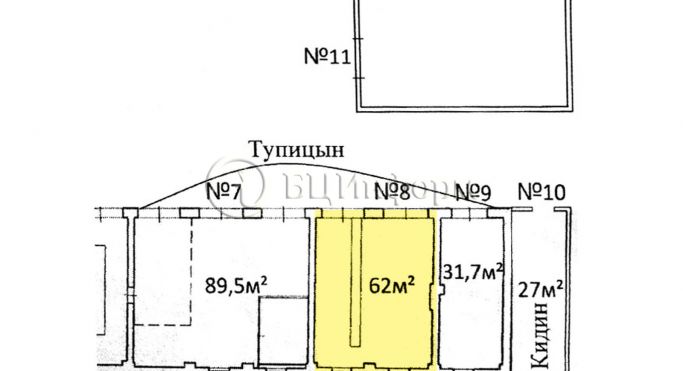 Аренда помещения свободного назначения 62 м², набережная реки Волковки - фото 5