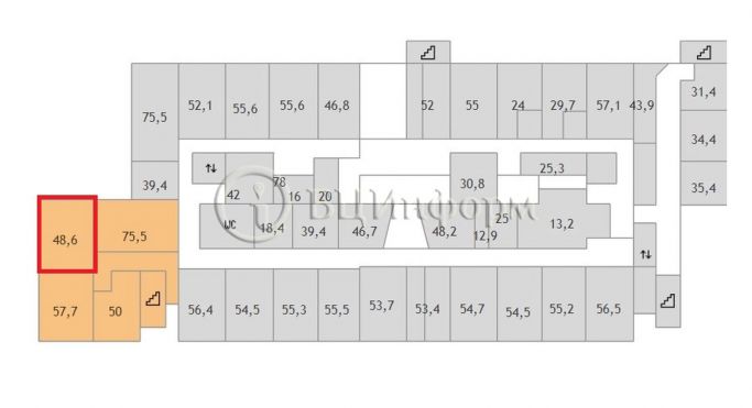 Аренда офиса 48.6 м², Бумажная улица - фото 5