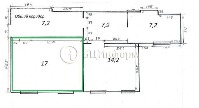 Аренда офиса 17 м², Разъезжая улица - фото 4