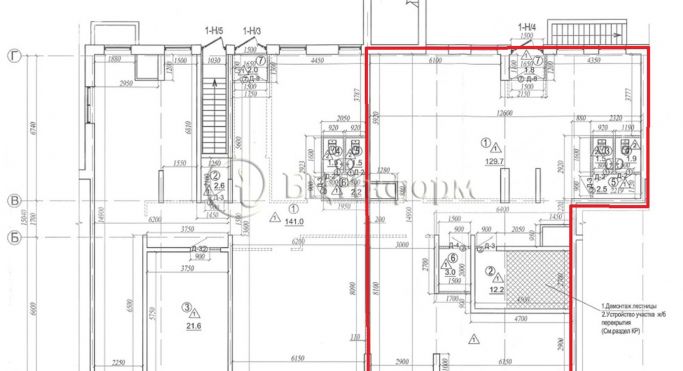 Аренда помещения свободного назначения 152.6 м², площадь Карла Фаберже - фото 1