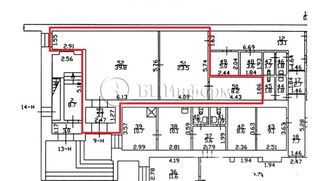 Аренда офиса 77.7 м², улица Фучика - фото 3