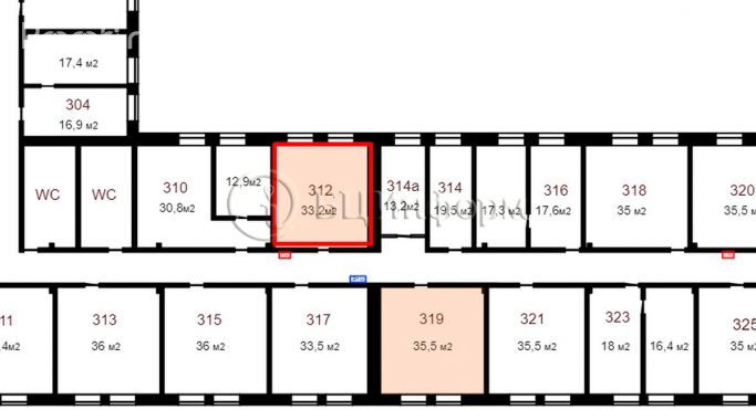 Аренда офиса 32.4 м², улица Громова - фото 4