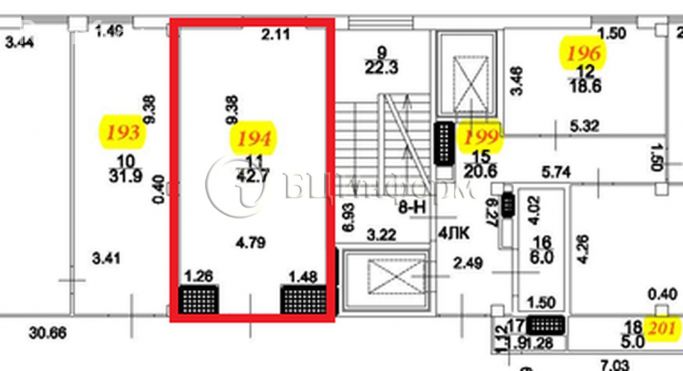 Аренда офиса 42.7 м², Софийская улица - фото 5