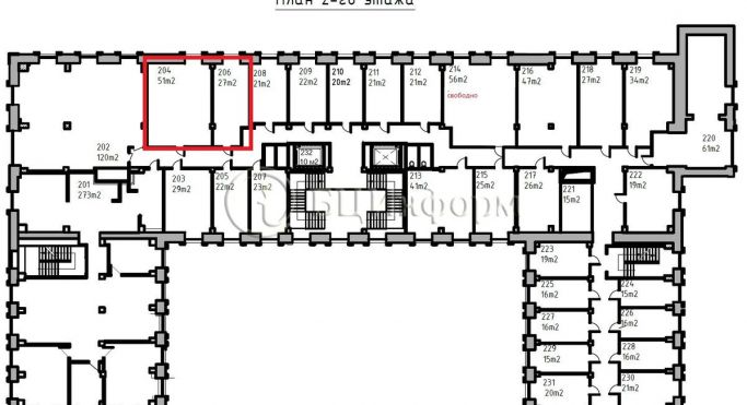 Аренда офиса 78 м², набережная Обводного канала - фото 5