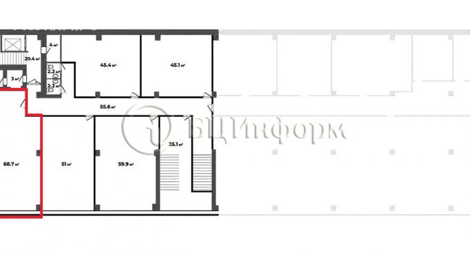 Аренда помещения свободного назначения 68.7 м², улица Юных Пионеров - фото 5