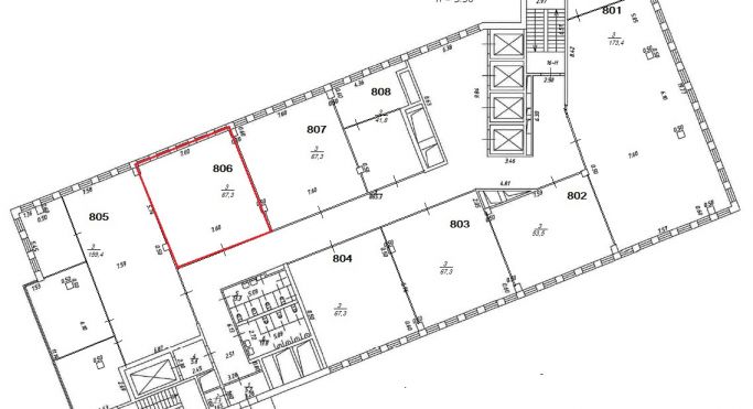 Аренда офиса 67.3 м², Львовская улица - фото 1