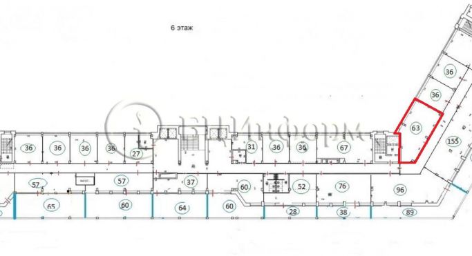 Аренда офиса 64 м², шоссе Революции - фото 3