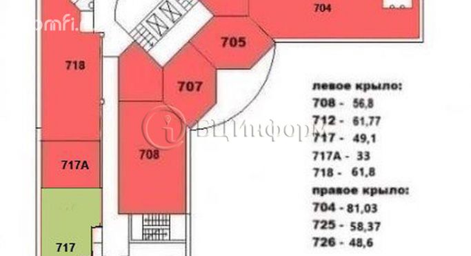 Аренда офиса 49.1 м², Мельничная улица - фото 3