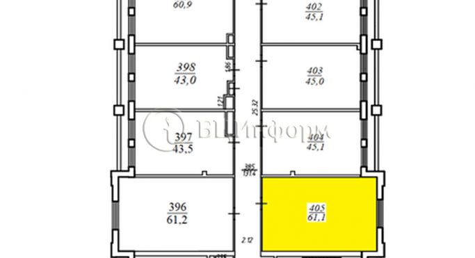 Аренда офиса 61.1 м², Аптекарская набережная - фото 2