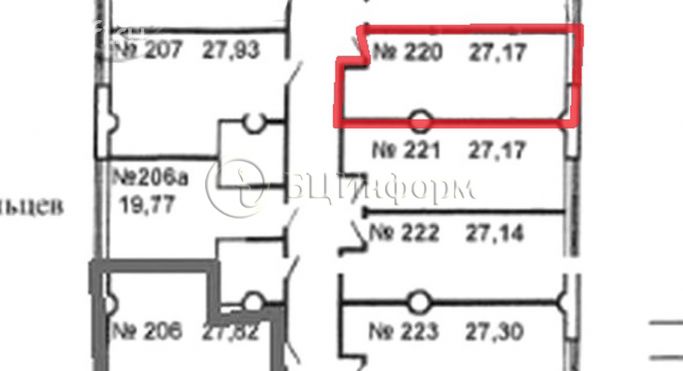 Аренда офиса 27.2 м², проспект Обуховской Обороны - фото 4