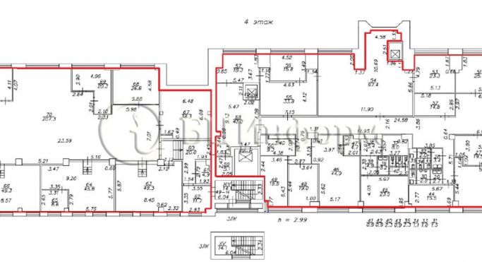 Аренда офиса 1543 м², улица Академика Павлова - фото 4