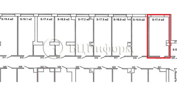 Аренда офиса 17.4 м², Бумажная улица - фото 4