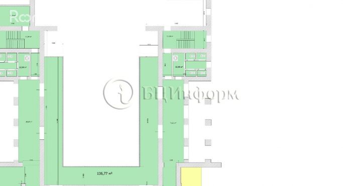 Аренда помещения свободного назначения 3080.9 м², Виндавская улица - фото 2