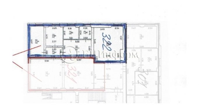 Аренда офиса 106.3 м², Большая Разночинная улица - фото 5