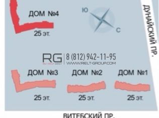Аренда помещения свободного назначения 59 м2, метро Купчино