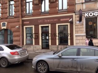 Аренда помещения свободного назначения 164 м2, метро Невский Проспект