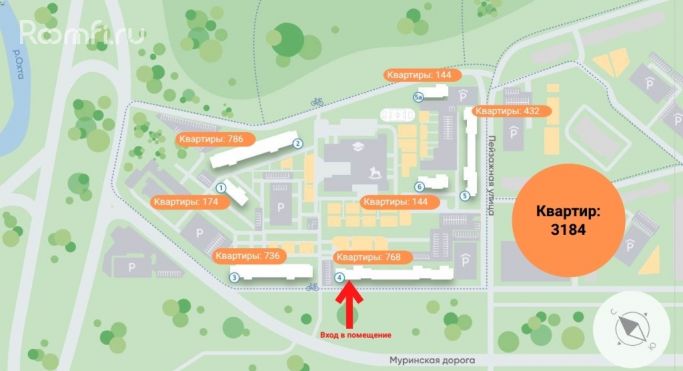 Аренда торгового помещения 79.4 м², Конногвардейский бульвар - фото 2