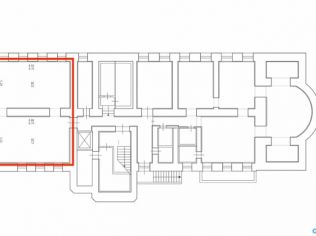 Аренда офиса 92 м2 в административном здании, метро Чернышевская