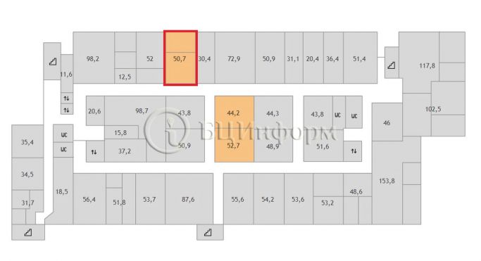 Аренда офиса 50.7 м², Бумажная улица - фото 5