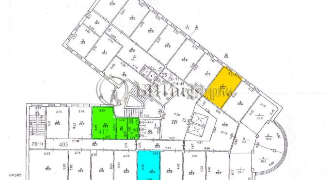 Аренда офиса 45 м², Боровая улица - фото 2