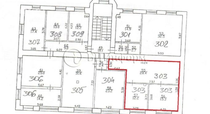 Аренда офиса 55.9 м², Смоленская улица - фото 4
