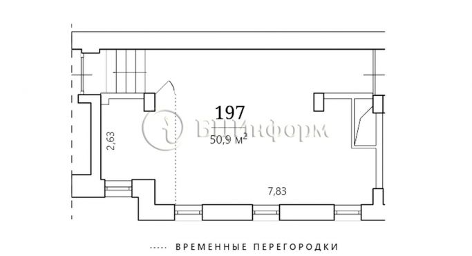 Аренда офиса 50.9 м², Галерная улица - фото 5