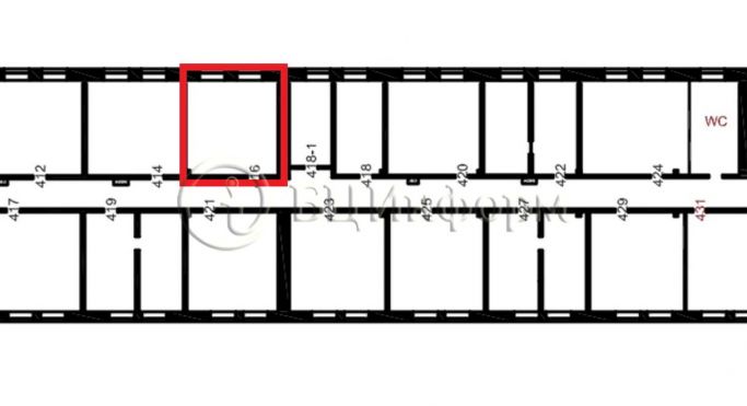 Аренда офиса 33.1 м², улица Громова - фото 4