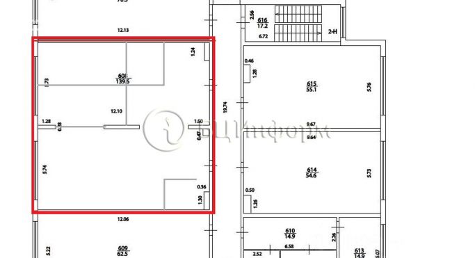 Аренда офиса 139.6 м², Афонская улица - фото 5