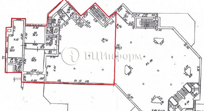 Аренда помещения свободного назначения 550 м², Ленинский проспект - фото 3