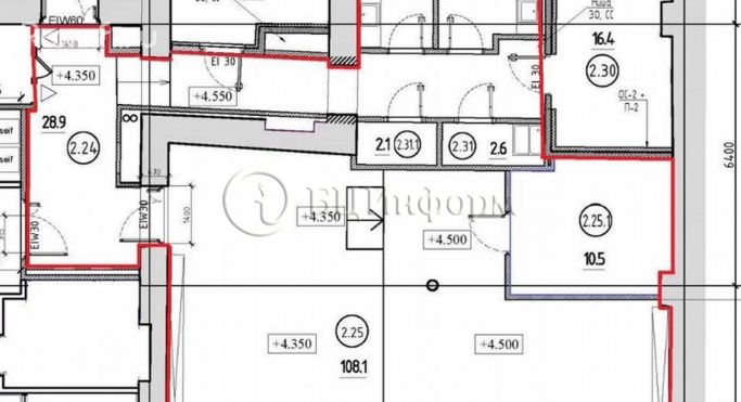 Аренда офиса 168.3 м², улица Красного Курсанта - фото 4
