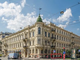 Аренда помещения свободного назначения 164 м2, метро Чернышевская