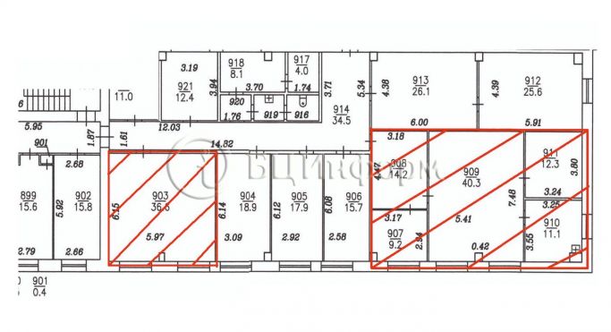 Аренда офиса 123 м², Литовская улица - фото 5