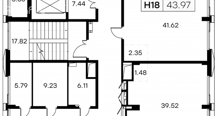 Продажа офиса 60.9 м², Паромный переулок - фото 2