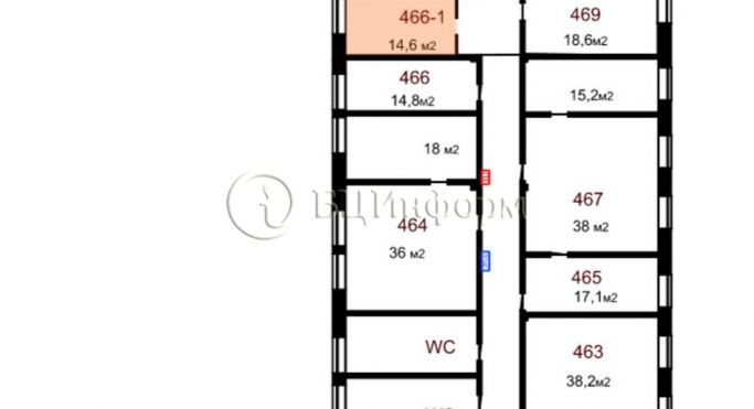 Аренда офиса 34.9 м², улица Громова - фото 4