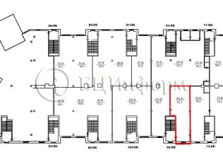 Аренда помещения свободного назначения 92.5 м²