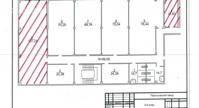 Аренда офиса 70.5 м², Железнодорожная улица - фото 1