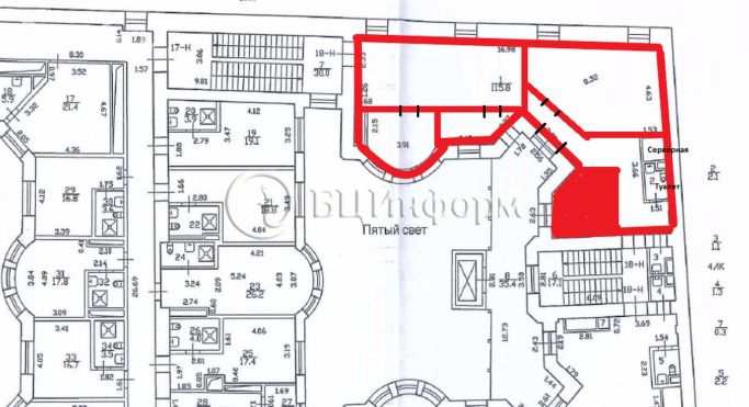 Аренда офиса 105 м², улица Чайковского - фото 4