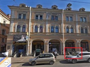 Аренда помещения свободного назначения 60 м2 в многофункциональном комплексе, метро Гостиный Двор