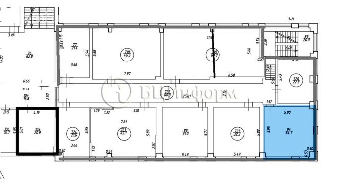 Аренда офиса 34.7 м², Левашовский проспект - фото 4
