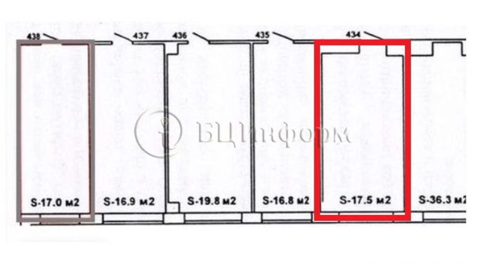 Аренда офиса 17.5 м², Бумажная улица - фото 4