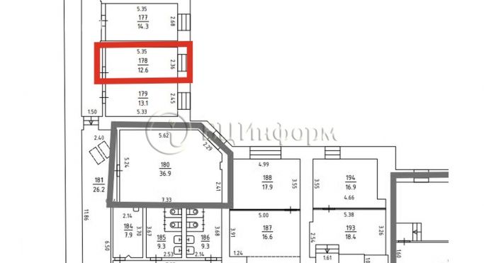 Аренда офиса 12.6 м², улица Чайковского - фото 3