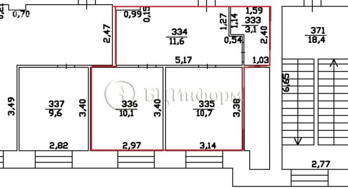 Аренда офиса 35.5 м², Шпалерная улица - фото 4
