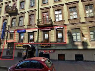 Аренда помещения свободного назначения 150 м2, метро Приморская