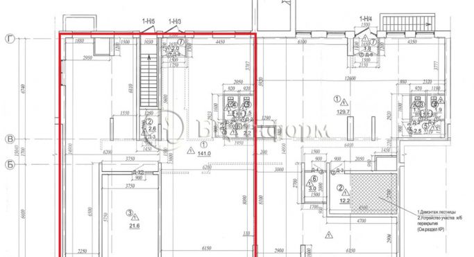 Аренда помещения свободного назначения 172.4 м², площадь Карла Фаберже - фото 1