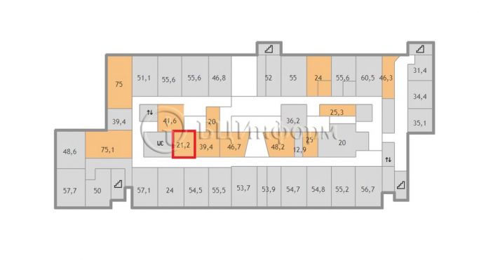 Аренда офиса 21.2 м², Бумажная улица - фото 4