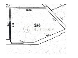 Аренда производственного помещения 46.1 м²