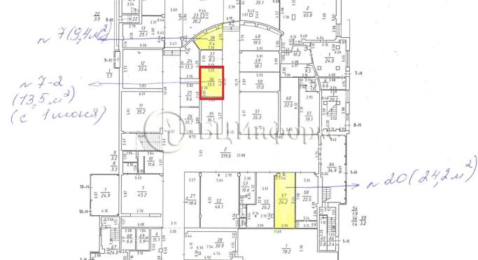 Аренда помещения свободного назначения 13.5 м², 2-й Муринский проспект - фото 1