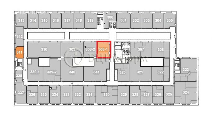 Аренда офиса 56 м², Кондратьевский проспект - фото 5