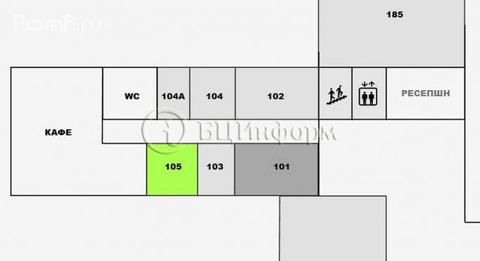 Аренда офиса 37.7 м², Московское шоссе - фото 4
